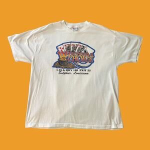 Very slightly stained vintage 90s Winners Choice Sulphur Louisiana Casino Tee